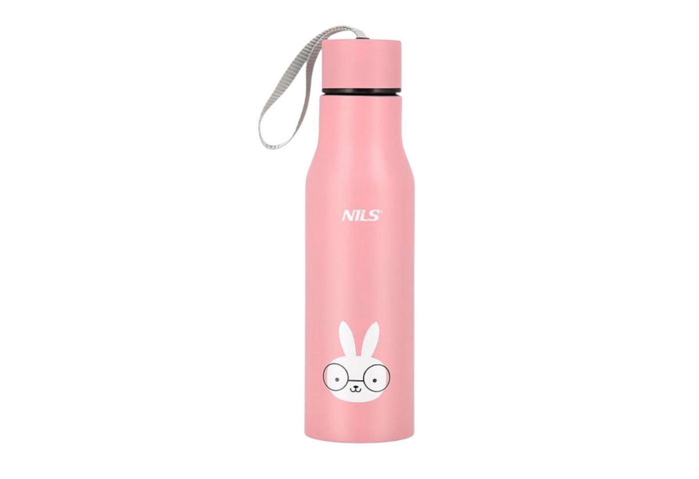NILS CAMP Trinkflasche Thermobecher NCB12 Kaninchen (Edelstahl) 500ml rosa Bild 5