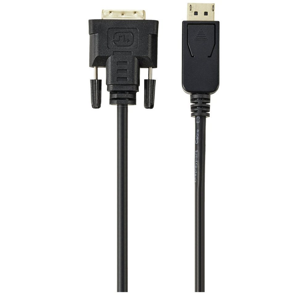 Renkforce Renkforce DisplayPort / DVI Adapterkabel DisplayPort Stecker, DVI-D 24 HDMI-Kabel, (180.00 cm)