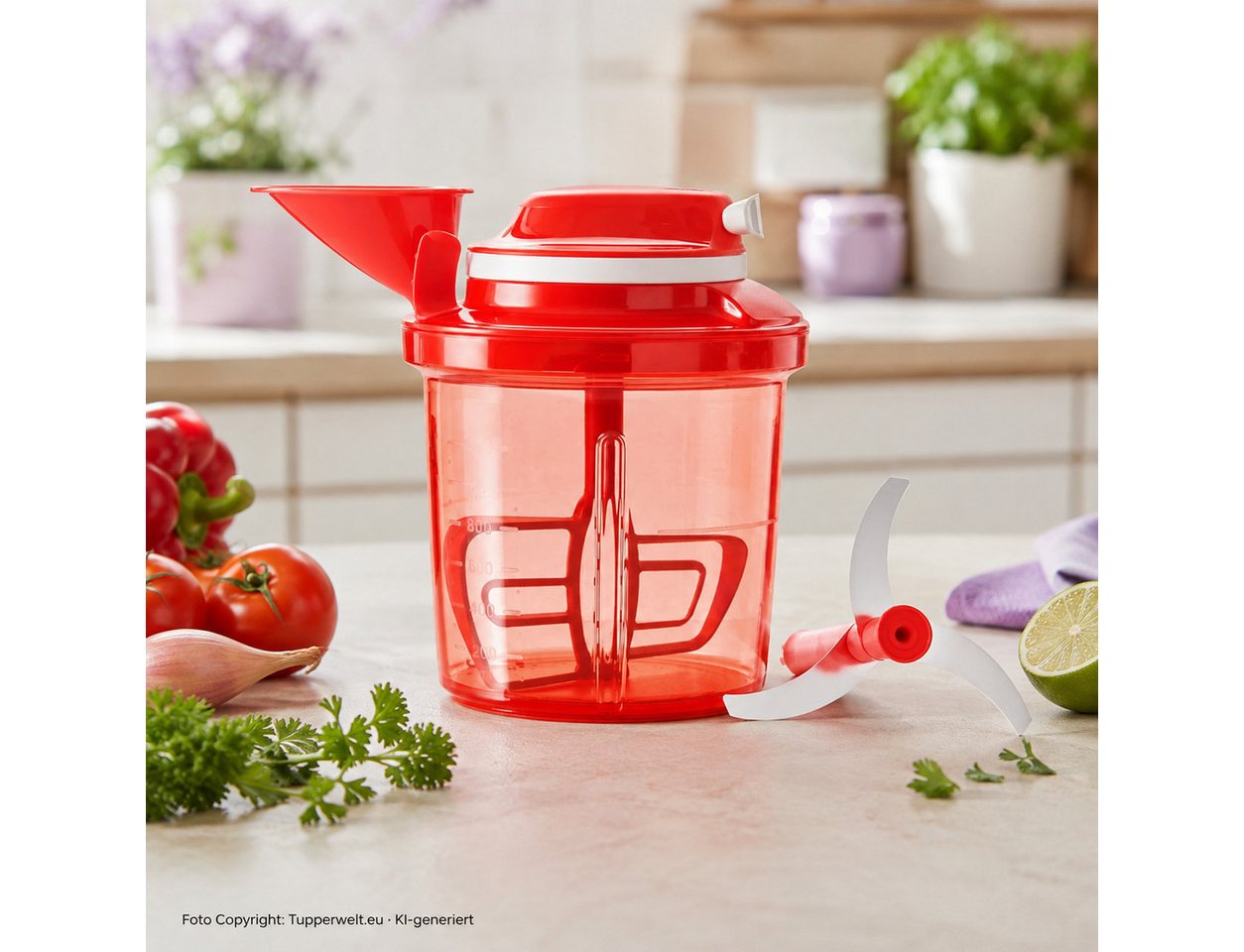 TUPPERWARE Handmixer Tupperware Supersonic Extra, Mixen Rühren Mischen