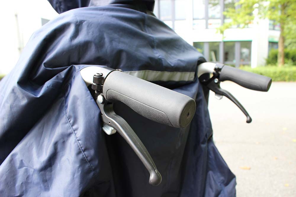 Rolko Fußsack Rollstuhl-Regenponcho Regenschutz Rollstuhlfahrer (1-tlg), wasserabweisend