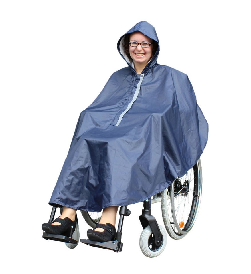 Rolko Fußsack Rollstuhl-Regenponcho Regenschutz Rollstuhlfahrer (1-tlg), wasserabweisend Bild 2