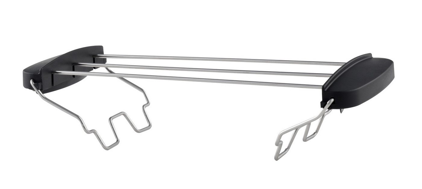 Michelino Toaster Edelstahl 4-Scheiben Langschlitz-Toastautomat Langschlitztoaster, 2 lange Schlitze, Brötchenausatz, Krümelschublade Bild 2