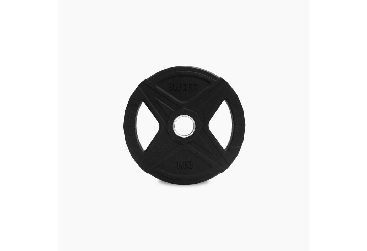 SF SUPRFIT Hantelscheiben Dual Gripper Plates (Paar), 15 kg, integrierte Griffmulden für sicheres und flexibles Training