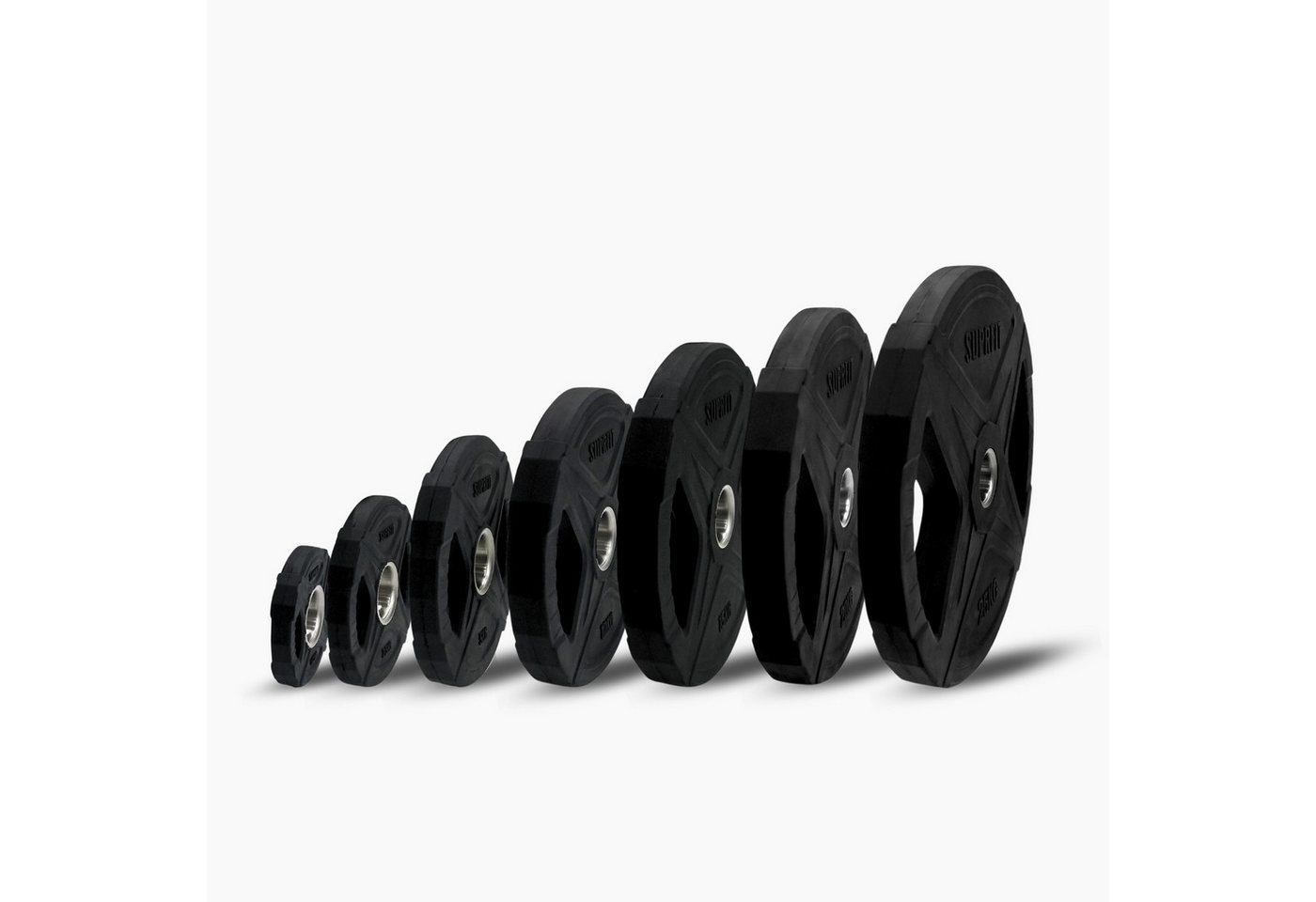 SF SUPRFIT Hantelscheiben Dual Gripper Plates (Paar), 15 kg, integrierte Griffmulden für sicheres und flexibles Training Bild 3