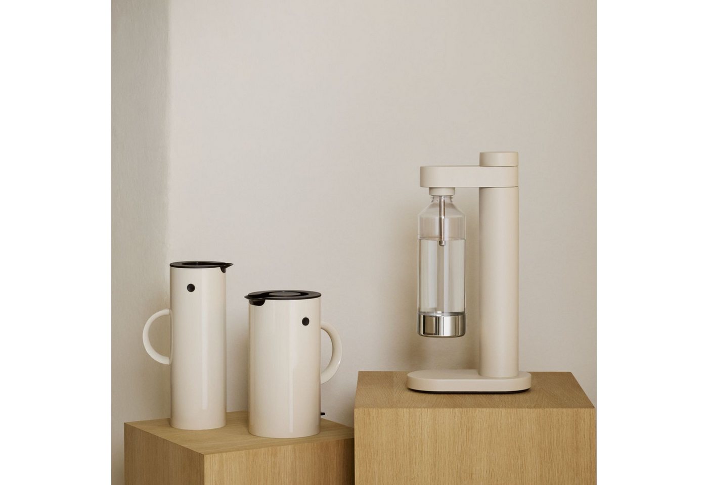 Stelton Wassersprudler Brus Soft Sand Bild 3