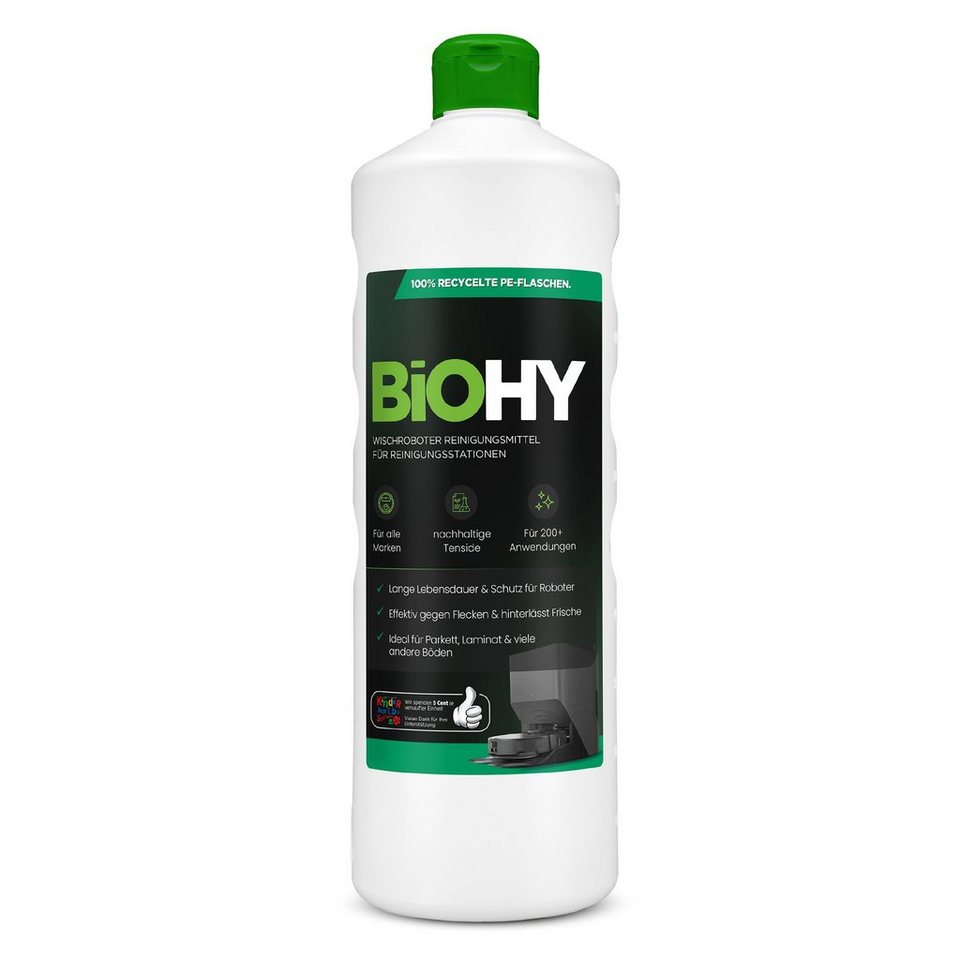 BiOHY Hartbodenreiniger Wischroboter Reinigungsmittel für Reinigungsstationen 2er Pack... Bild 5