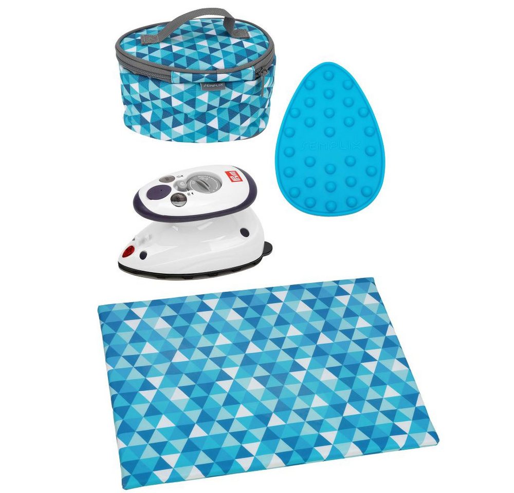 Semplix Dampfbügeleisen - Bügelset - Prym Mini-Bügeleisen/Bügelunterlage+Ablage/Tasche, 1800 W Bild 4