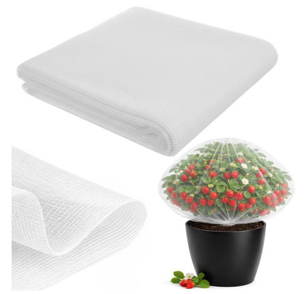Gardlov Schädlingsschutznetz Schutznetz 3x6m Insektenschutznetz (Spar-Set, 1 St., umweltfreundlich), schützt Obst, Gemüse und Blumen vor Insekten und Vögeln Bild 3