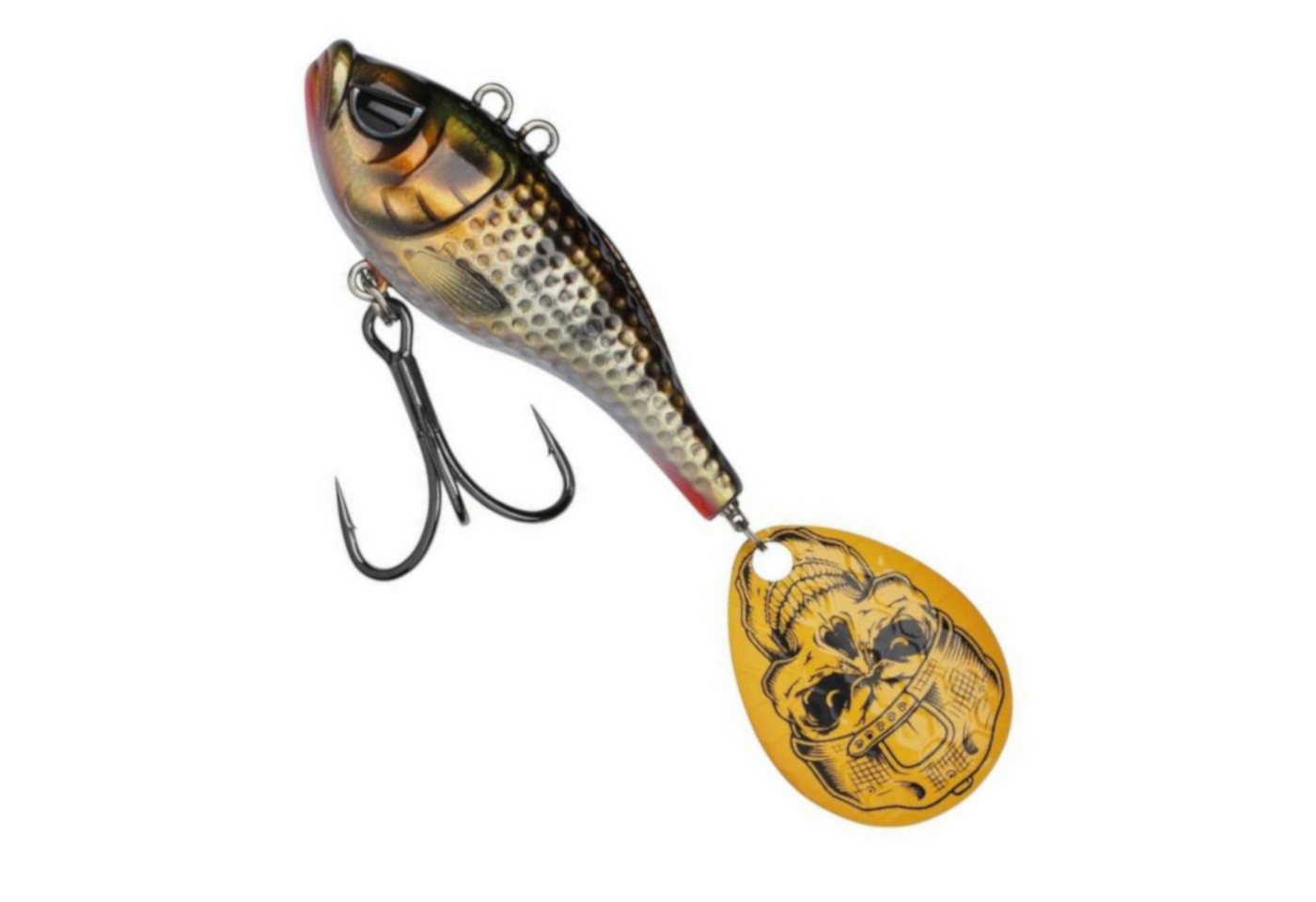 MADCAT Kunstköder Spin Tail 70G 12Cm T1/0 Perch Bild 2