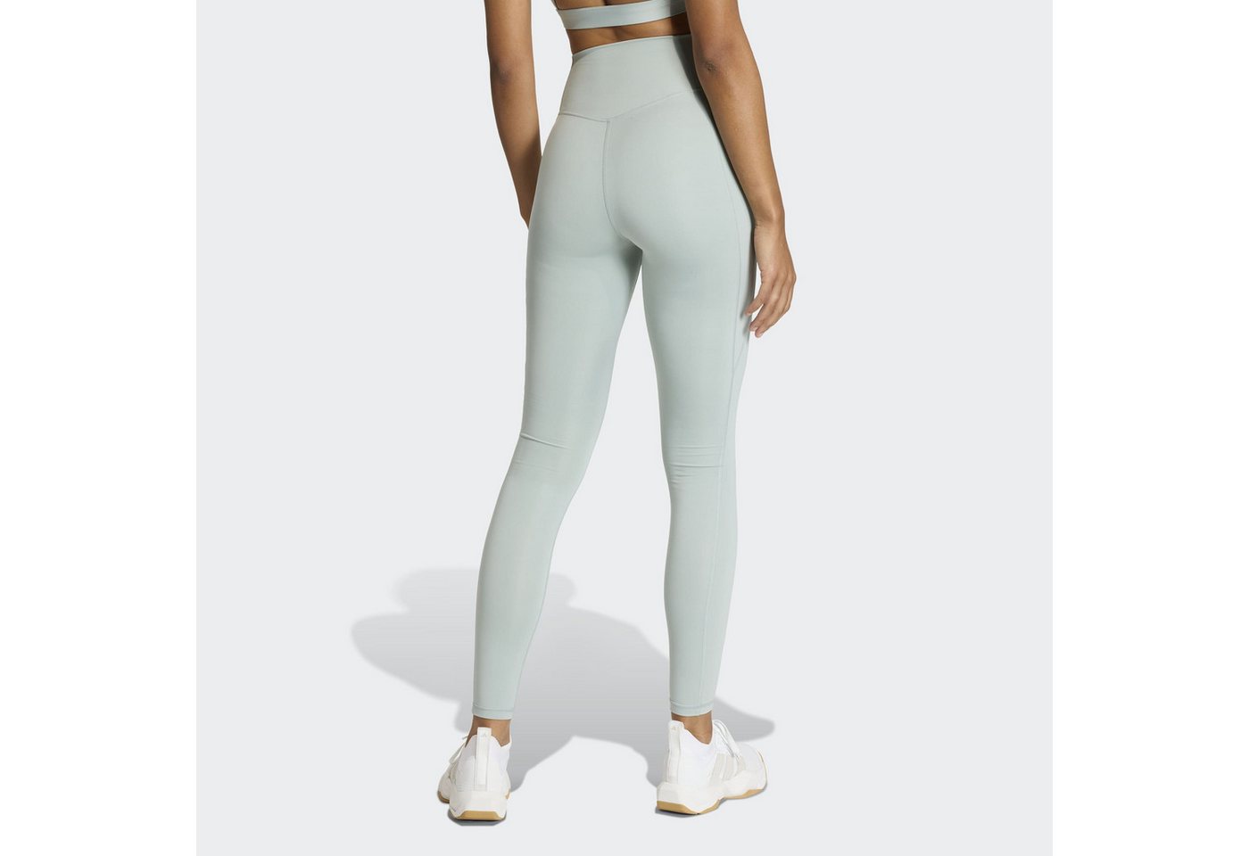 adidas Performance Trainingstights OPTIMÉ ESSENTIALS STASH POCKET LEGGINGS, KOMPLETTE LÄNGE für Fitness, mit Climacool® Technologie, ohne Verschluss Bild 2