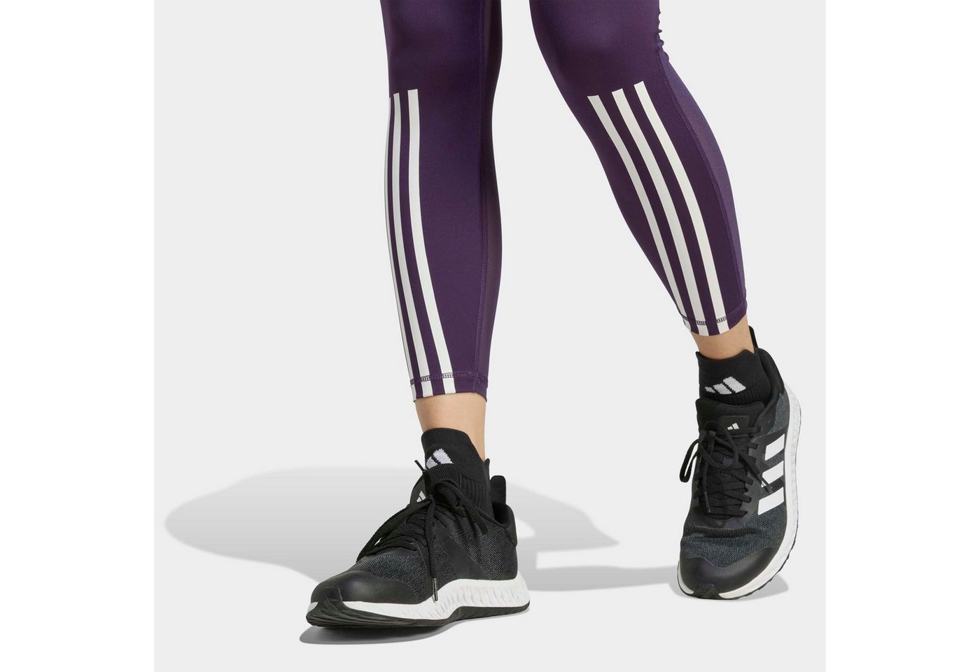 adidas Performance Trainingstights TECHFIT 3-STREIFEN 7/8-LEGGINGS mit Climacool® Technologie, in 7/8-Länge, eng anliegende Passform Bild 2