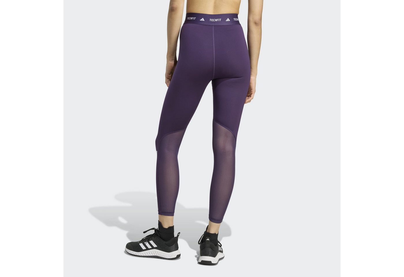 adidas Performance Trainingstights TECHFIT 3-STREIFEN 7/8-LEGGINGS mit Climacool® Technologie, in 7/8-Länge, eng anliegende Passform Bild 3