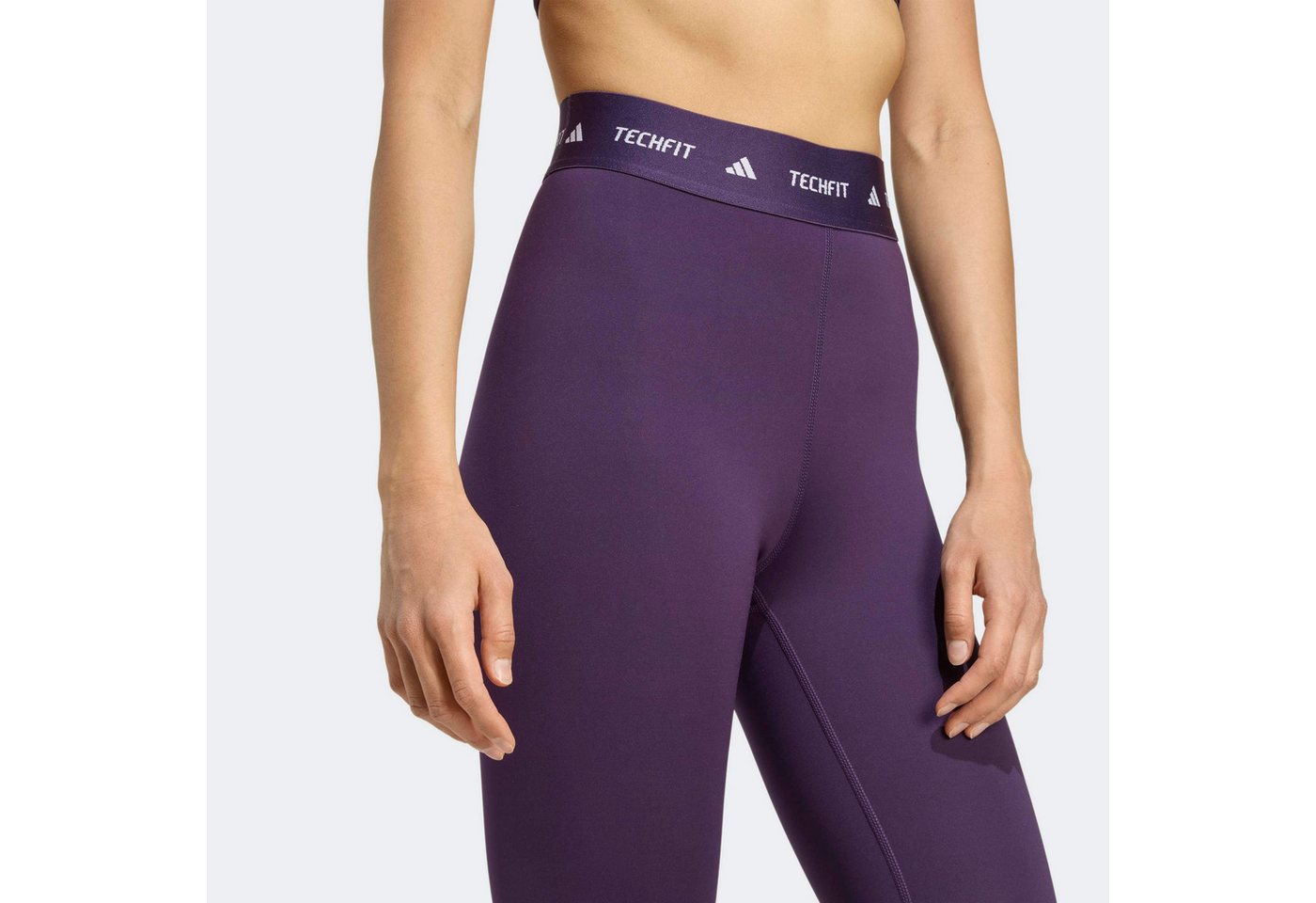 adidas Performance Trainingstights TECHFIT 3-STREIFEN 7/8-LEGGINGS mit Climacool® Technologie, in 7/8-Länge, eng anliegende Passform Bild 4