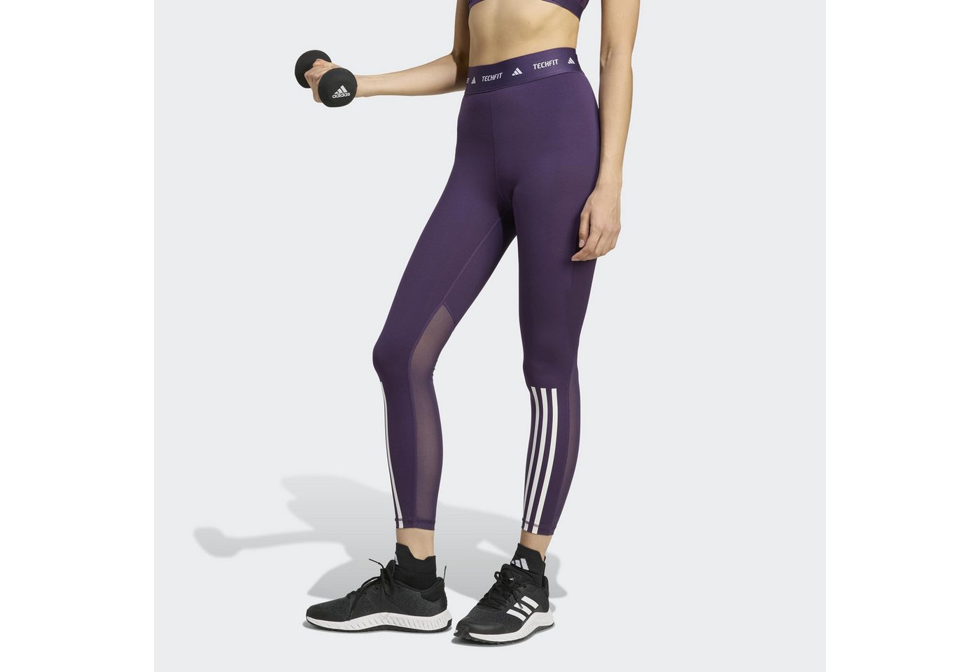 adidas Performance Trainingstights TECHFIT 3-STREIFEN 7/8-LEGGINGS mit Climacool® Technologie, in 7/8-Länge, eng anliegende Passform Bild 5