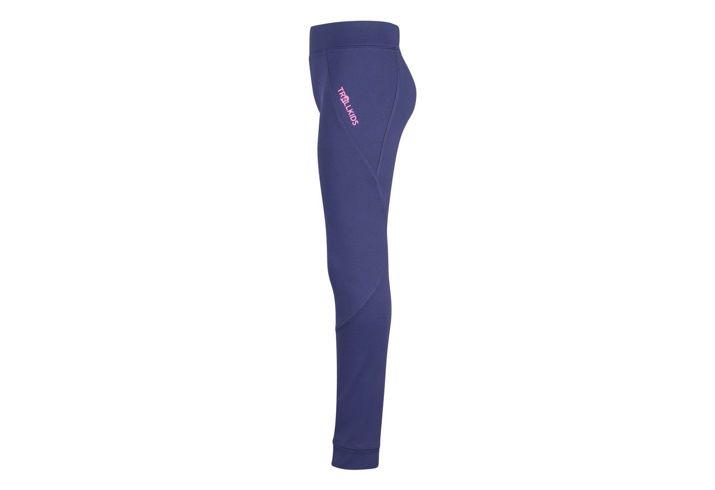 TROLLKIDS Thermoleggings GIRLS RONDANE WINTER TIGHTS unifarbenes Design, mit Markenlabel und Logoschriftzug Bild 2