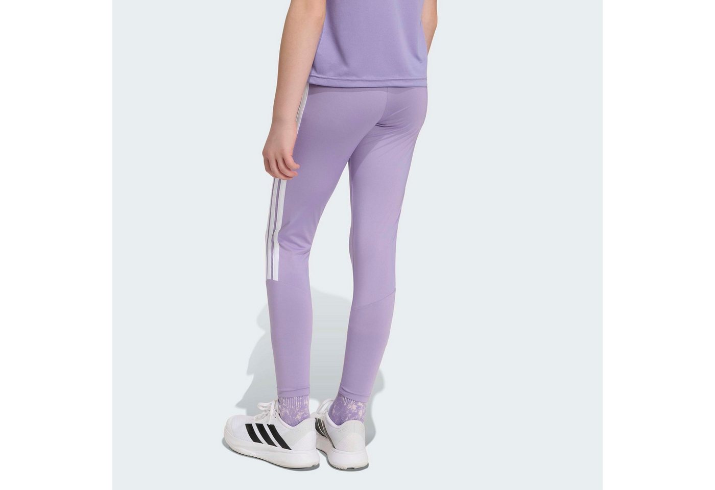 adidas Sportswear Trainingstights TRAIN ESSENTIALS 3-STREIFEN KIDS LEGGINGS für Kinder, sportlicher Schnitt, eng anliegende Passform
