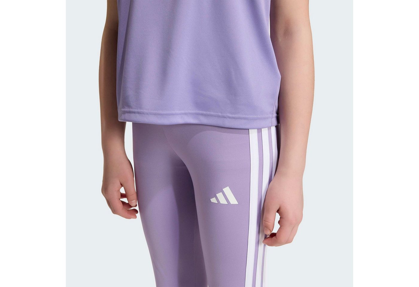 adidas Sportswear Trainingstights TRAIN ESSENTIALS 3-STREIFEN KIDS LEGGINGS für Kinder, sportlicher Schnitt, eng anliegende Passform Bild 2