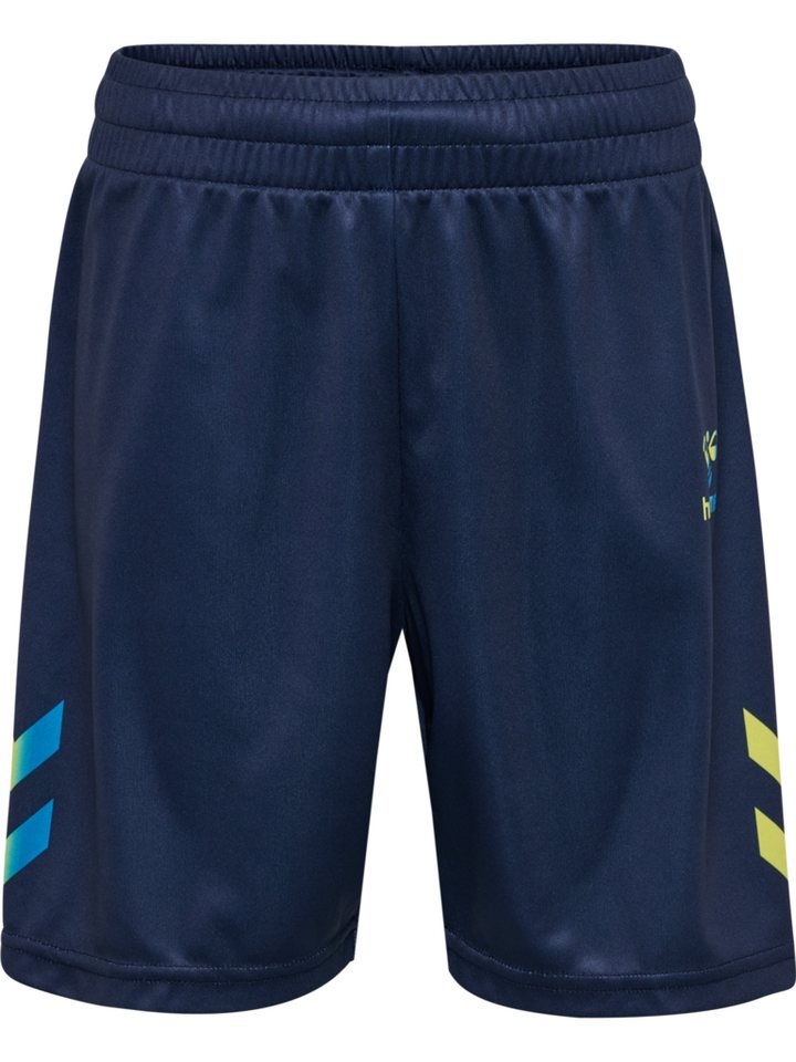 hummel Sportanzug hmlSHIMMER SET (Set, 0-tlg), Set aus Shorts und T-Shirt, mit schimmernden Details, bequeme Passform Bild 4