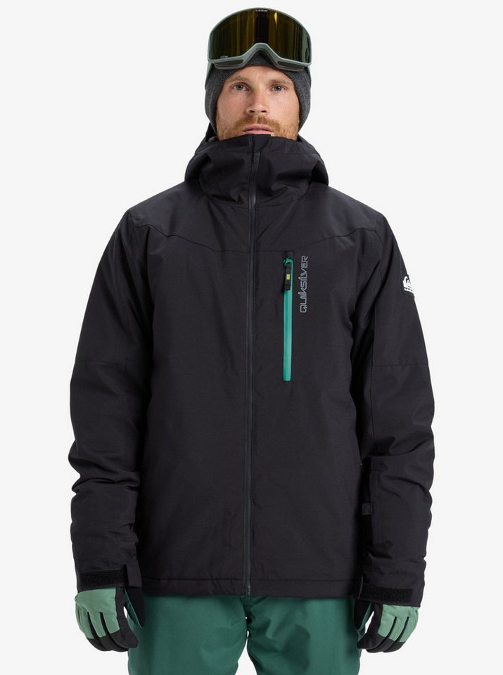 Quiksilver Skijacke TITANO JK mit Reißverschluss, aus Polyester, gerader Abschluss, normale Länge Bild 2