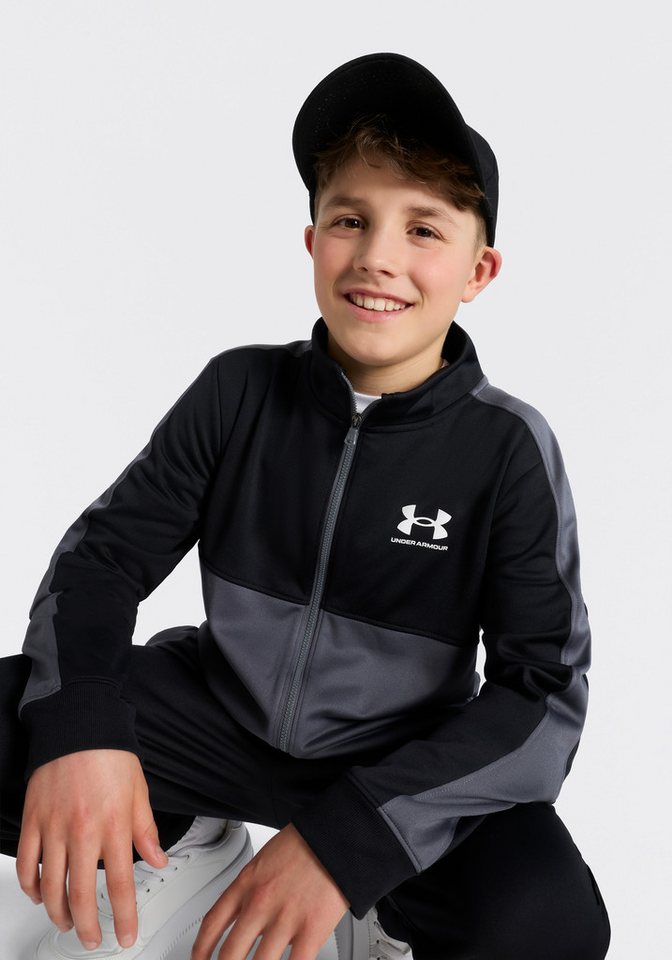 Under Armour® Trainingsanzug UA Rival CB Knit Track Suit, mit praktischen Taschen Bild 2
