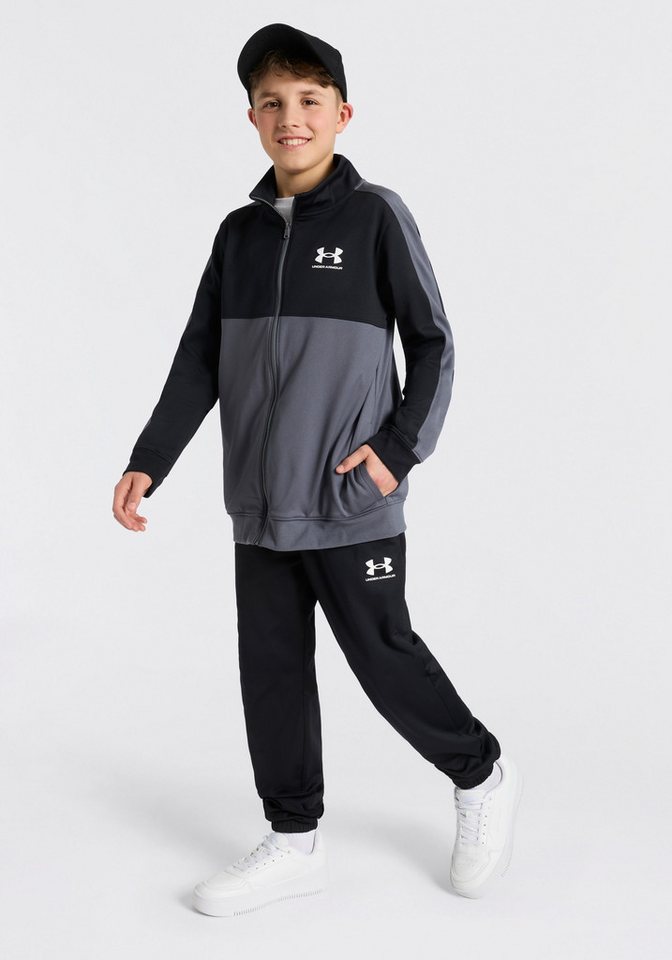Under Armour® Trainingsanzug UA Rival CB Knit Track Suit, mit praktischen Taschen Bild 4