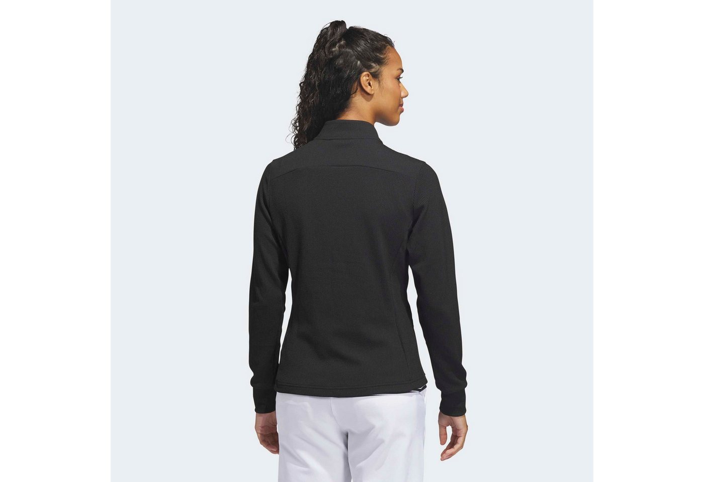 adidas Performance Trainingsjacke PERFORMANCE TEXTURE FULL ZIP T mit Reißverschluss, aus Polyester, normaler Schnitt, gerader Abschluss