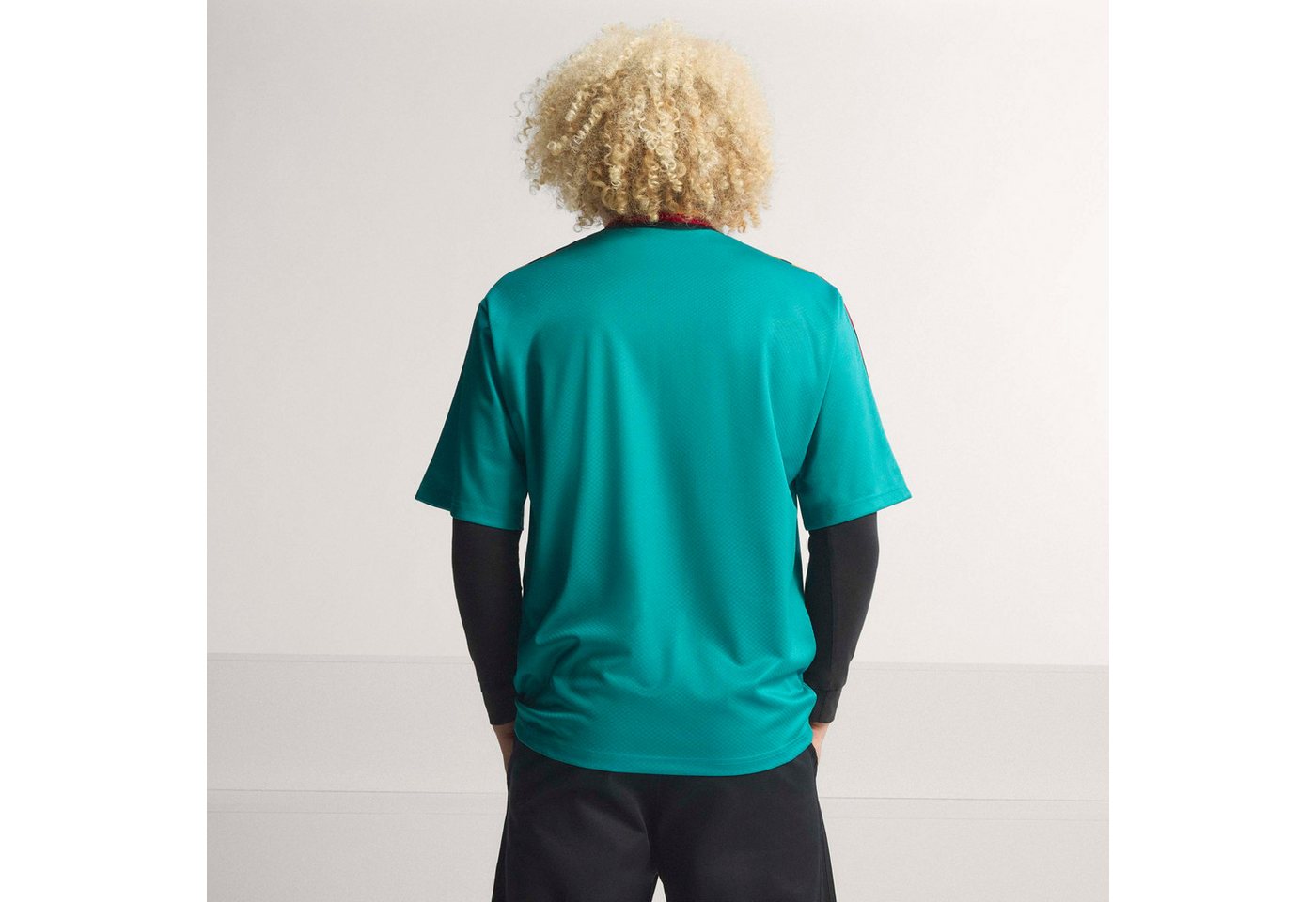 adidas Performance Fußballtrikot DFB A JSY 94 mit V-Ausschnitt, lockerer Schnitt, aus Jacquard-Strickmaterial Bild 2