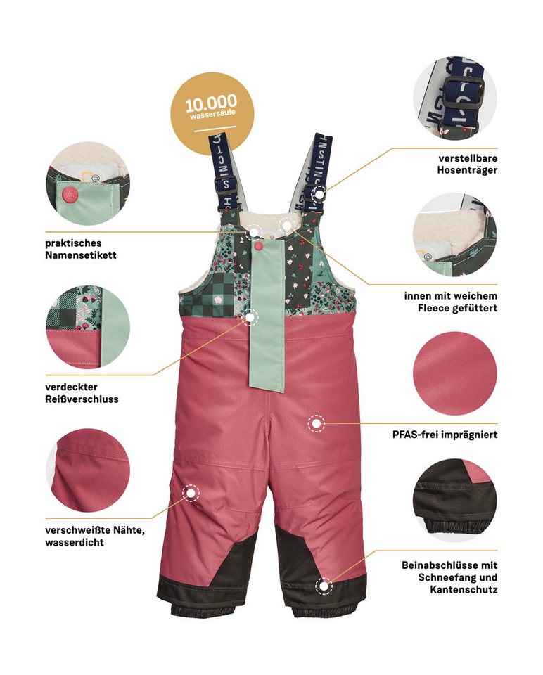 first instinct by killtec Skihose FISW 44 MNS SKI PNTS Wasser- und winddichte Schneehose mit verstellbaren Trägern Bild 3