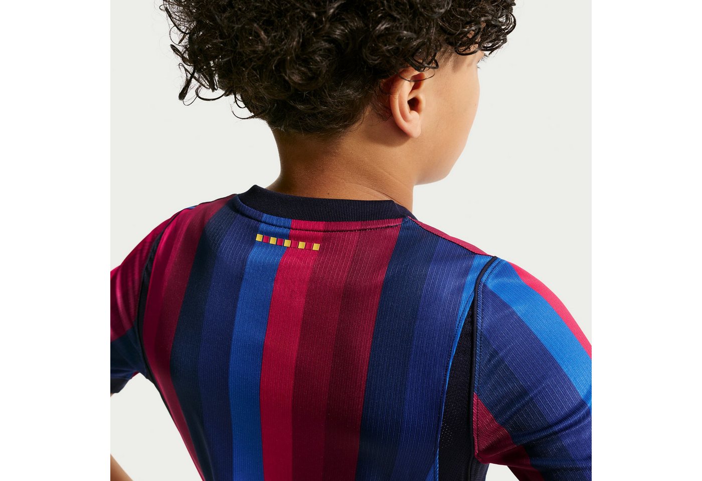 Nike Fußballtrikot FCB Y NK DF JSY SS STAD HM mit Rundhalsausschnitt, Kurzarm, aus Polyester Bild 2