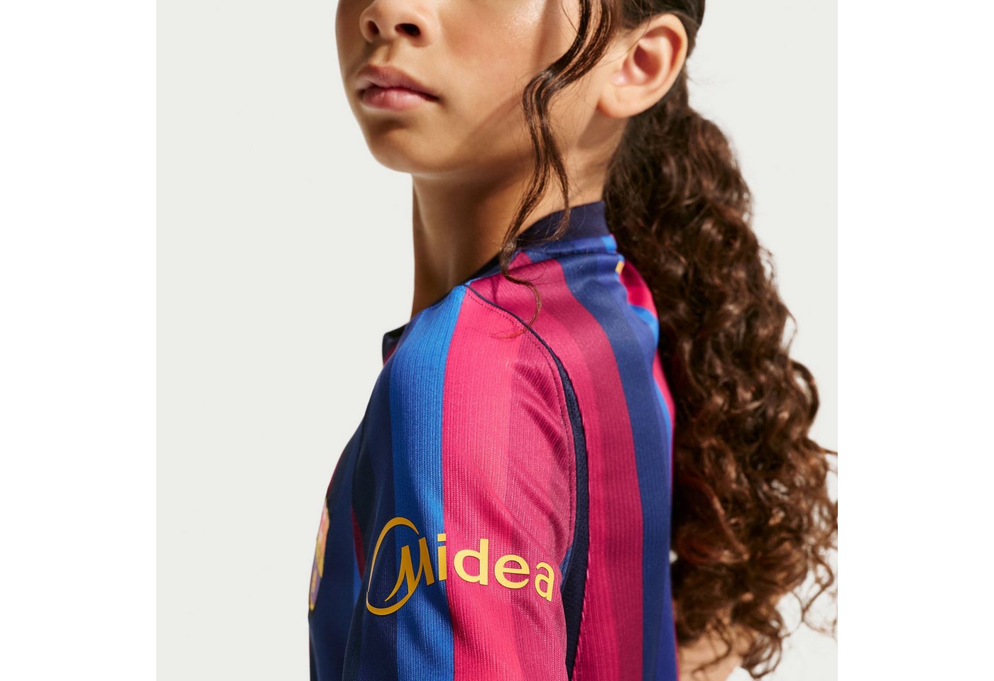 Nike Fußballtrikot FCB Y NK DF JSY SS STAD HM mit Rundhalsausschnitt, Kurzarm, aus Polyester Bild 4