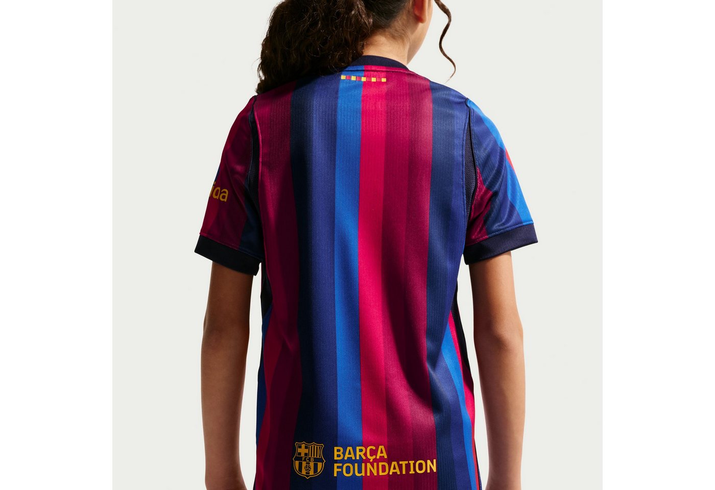 Nike Fußballtrikot FCB Y NK DF JSY SS STAD HM mit Rundhalsausschnitt, Kurzarm, aus Polyester Bild 5