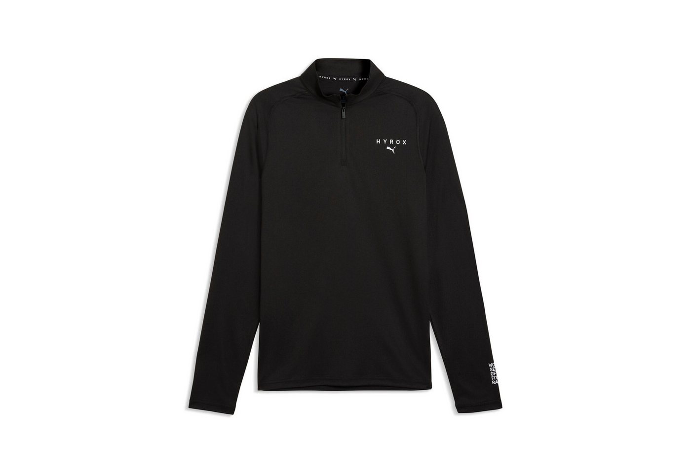 PUMA Trainingsshirt M X HYROX 14 ZIP Regular Fit, atmungsaktives Material, schnell trocknend Bild 2