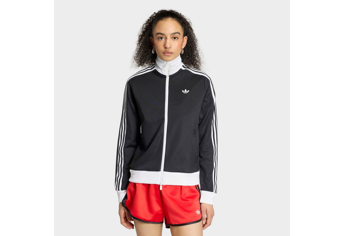 adidas Originals Trainingsjacke CLASSIC TRACK für Erwachsene, mit Reißverschluss, aus Baumwolle Bild 3