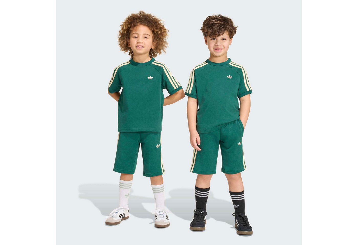adidas Originals Trainingsanzug 3-STREIFEN SET AUS UND (2-tlg) Bild 3