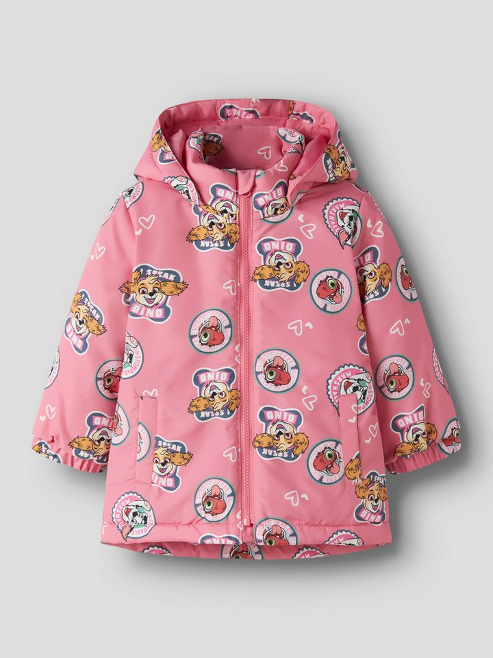 Name It Outdoorjacke NMFMAXI JI PAW JACKET NOOS CPLGM Kunstfaser, wasserabweisend, reflektierende Details Bild 5