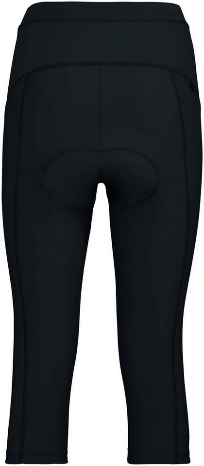 VAUDE Fahrradhose Wo Advanced 3/4 Pants IV mit nahtlosem Advanced Cycling Green-Sitzpolster, atmungsaktiv