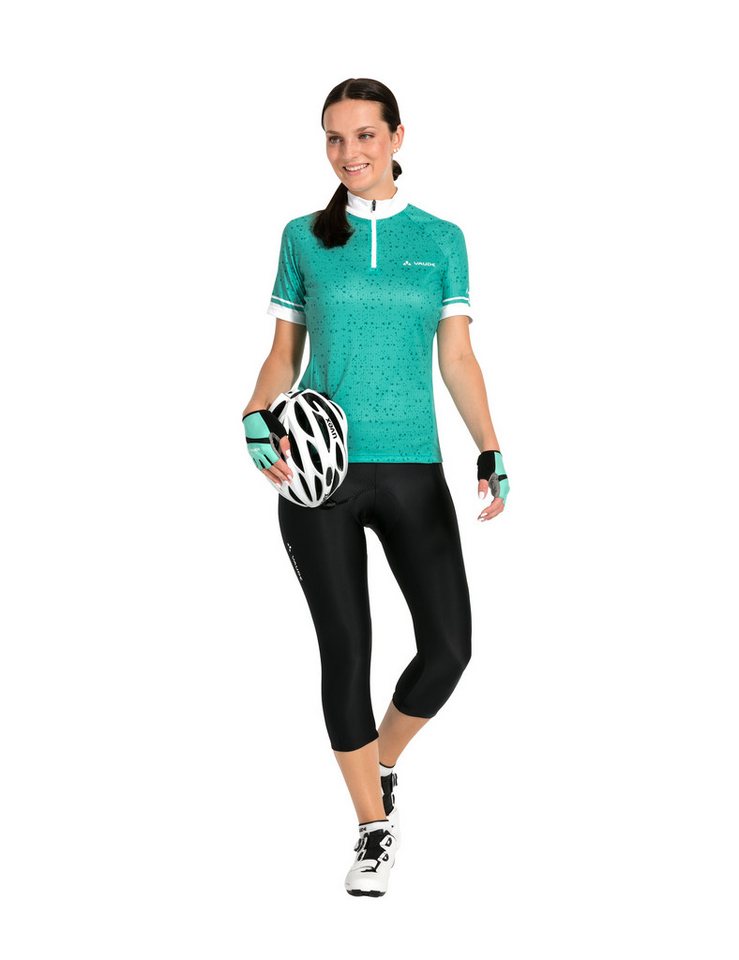 VAUDE Fahrradhose Wo Advanced 3/4 Pants IV mit nahtlosem Advanced Cycling Green-Sitzpolster, atmungsaktiv Bild 4