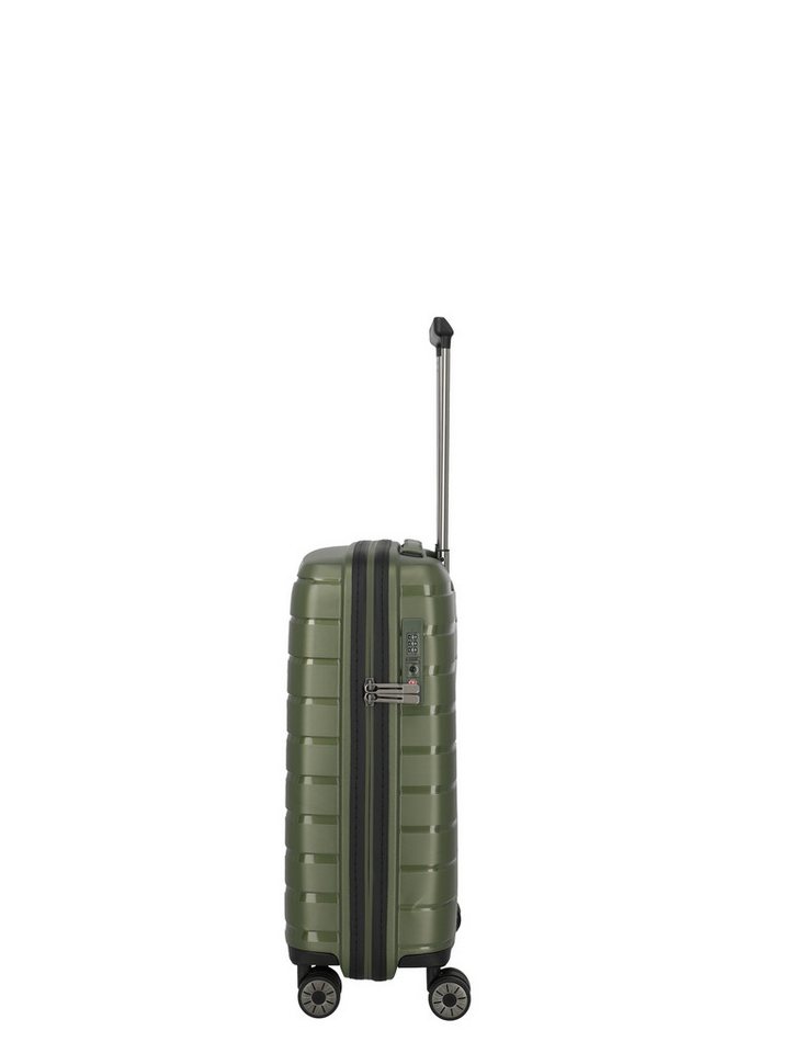travelite Trolley AIR BASE Reisekoffer Hartschale, 4 Rollen, widerstandsfähiges Material und cleverer Innenaufteilung