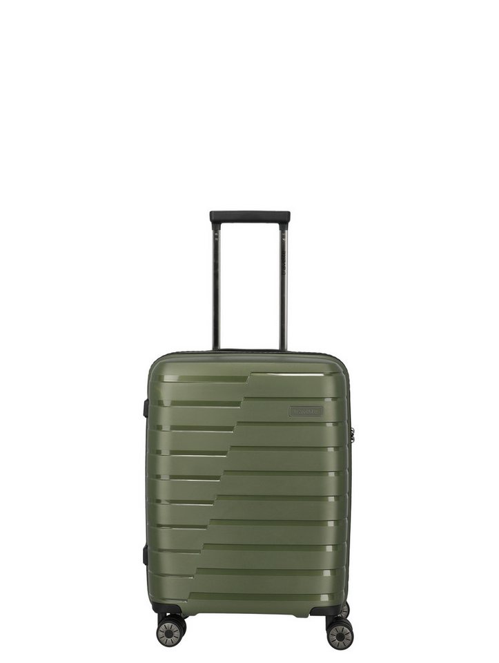 travelite Trolley AIR BASE Reisekoffer Hartschale, 4 Rollen, widerstandsfähiges Material und cleverer Innenaufteilung Bild 3