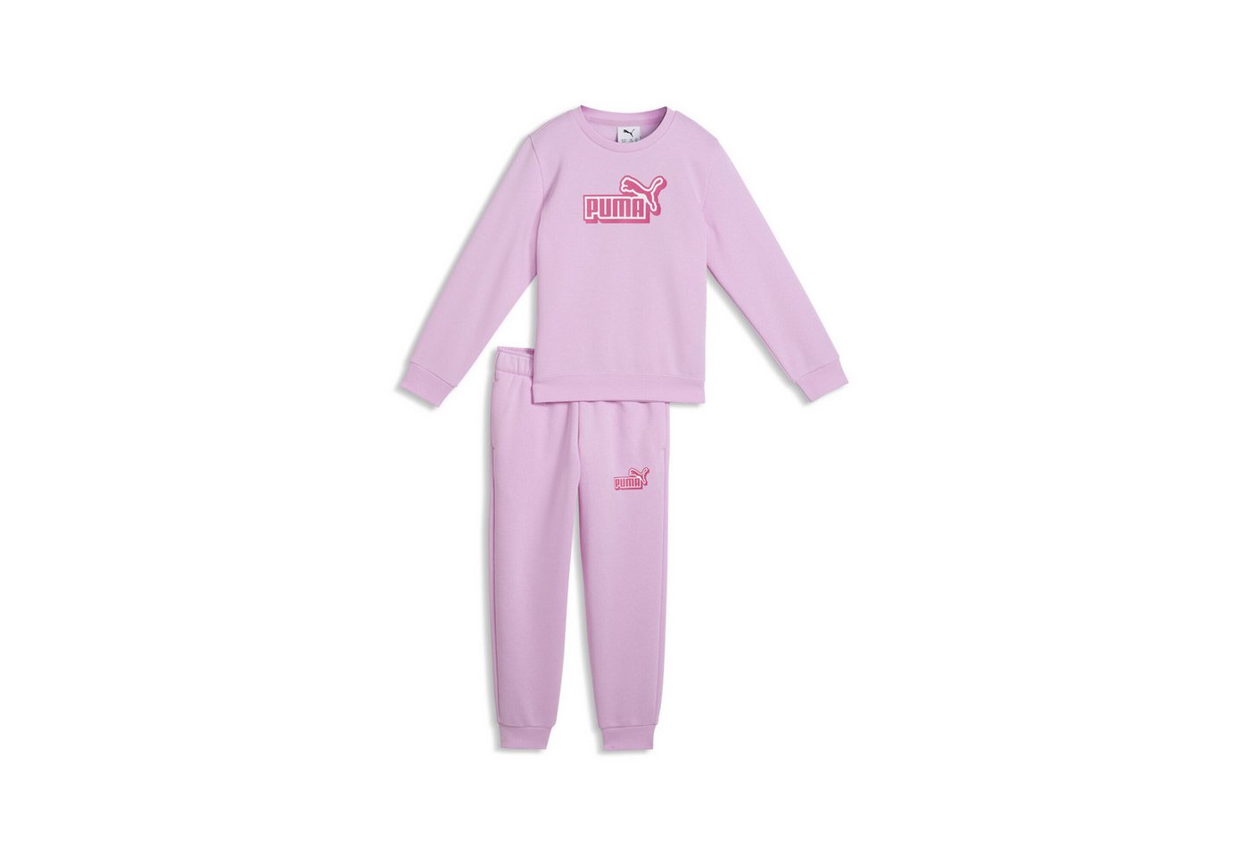 PUMA Jogginganzug Essentials Logo Lab Crew Trainingsanzug Kinder