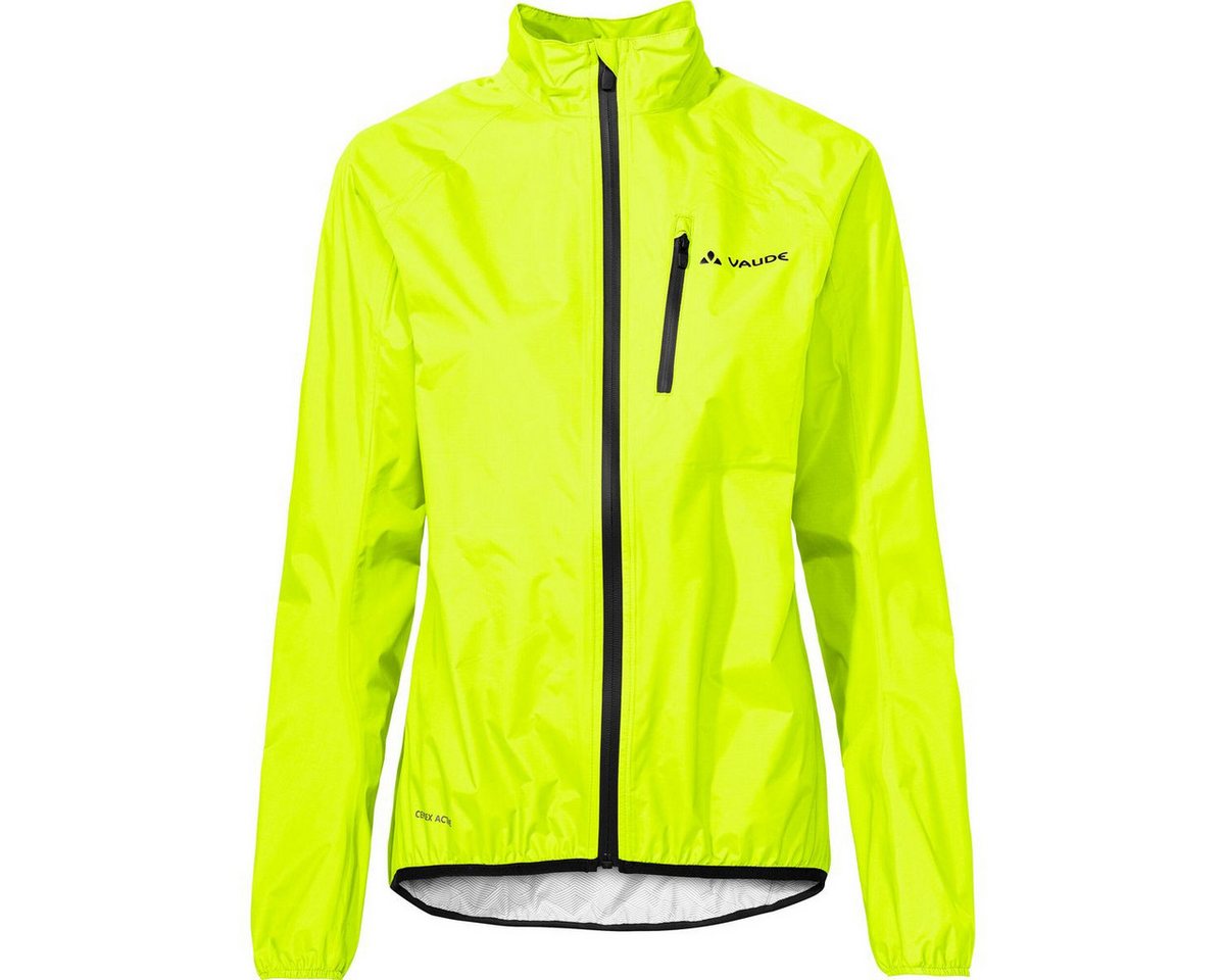 VAUDE Fahrradjacke Women's Drop Jacket III Federleichte, wasserdichte Damen-Regenjacke mit nachhaltigen Bild 5