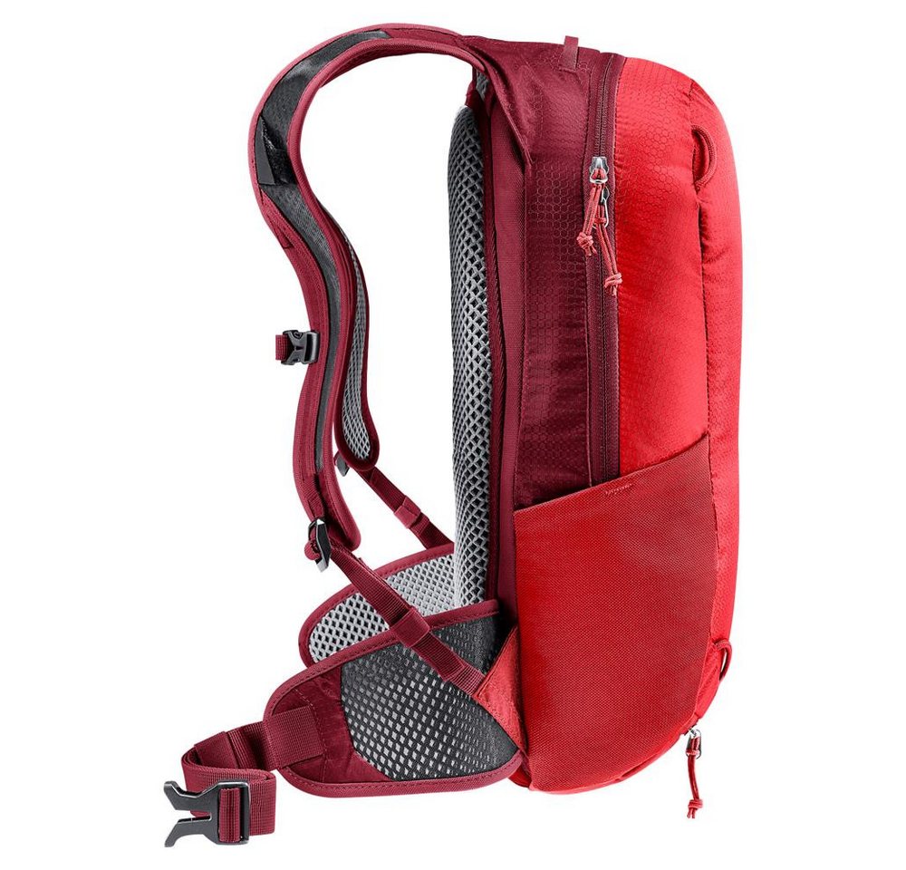 deuter Fahrradrucksack Race 8, Rucksack, cherry-masala, (rot), 8L Bild 3