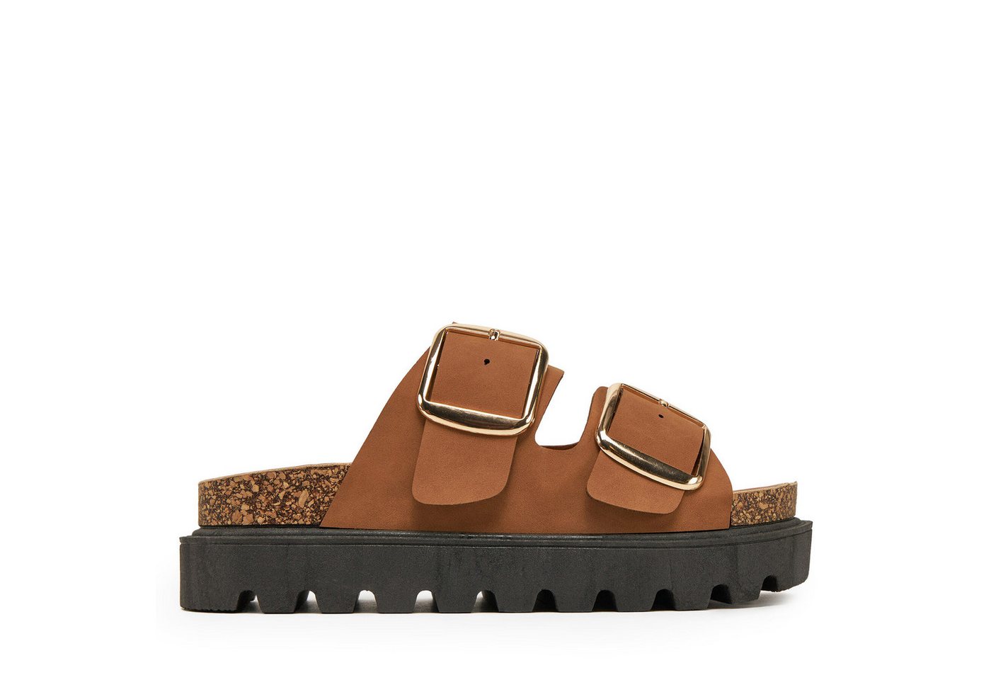 DeeZee Deezee Damen-Flip-Flops braune W24Q11802 Badepantolette Bild 5