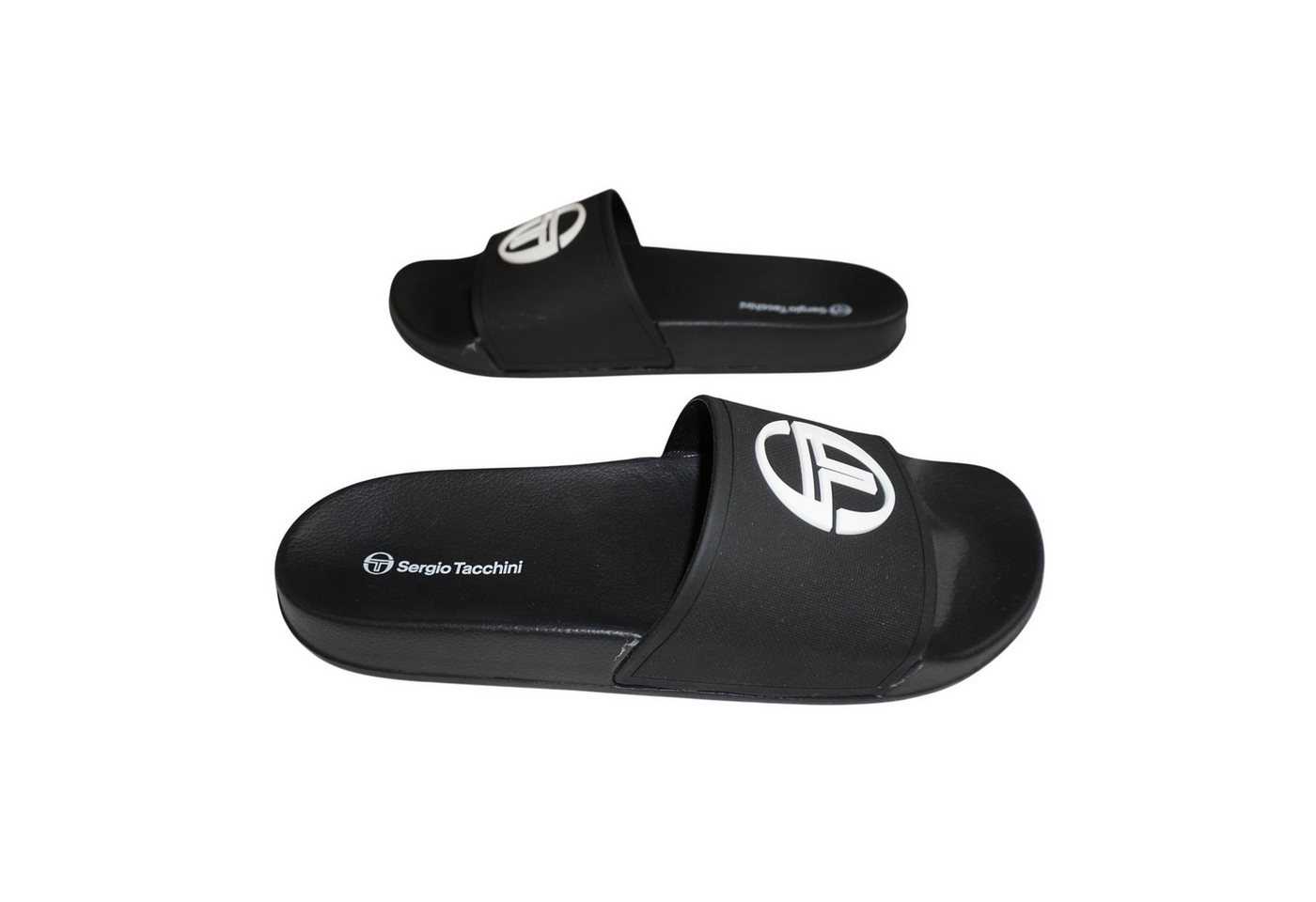 Sergio Tacchini Badelatschen Sergio Tacchini Triod Badepantolette vorgeformtes Fußbett Bild 3