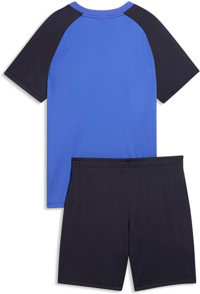 PUMA Trainingsanzug ESS No.1 Logo Poly Tee and Shorts Set B NAVY BLAZER
