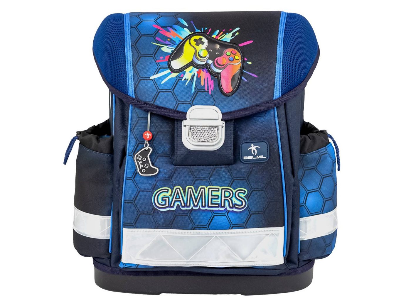 Belmil Schulranzen "Classy" 2026 Set 1. Klasse neue Designs, 4tlg. Set ab 1. Klasse, Grundschule, Einschulung, Gaming, Jungen Bild 4