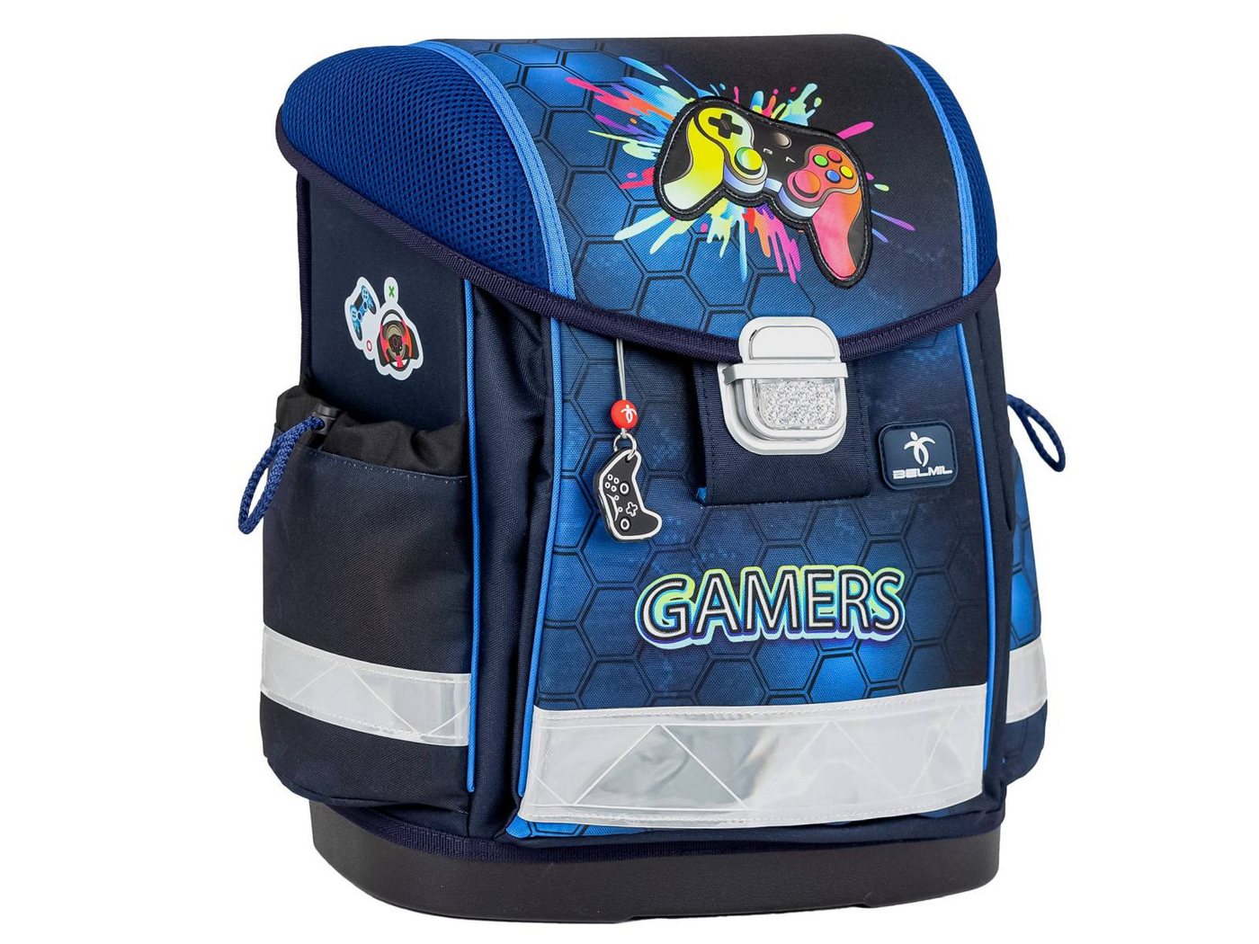 Belmil Schulranzen "Classy" 2026 Set 1. Klasse neue Designs, 4tlg. Set ab 1. Klasse, Grundschule, Einschulung, Gaming, Jungen Bild 5