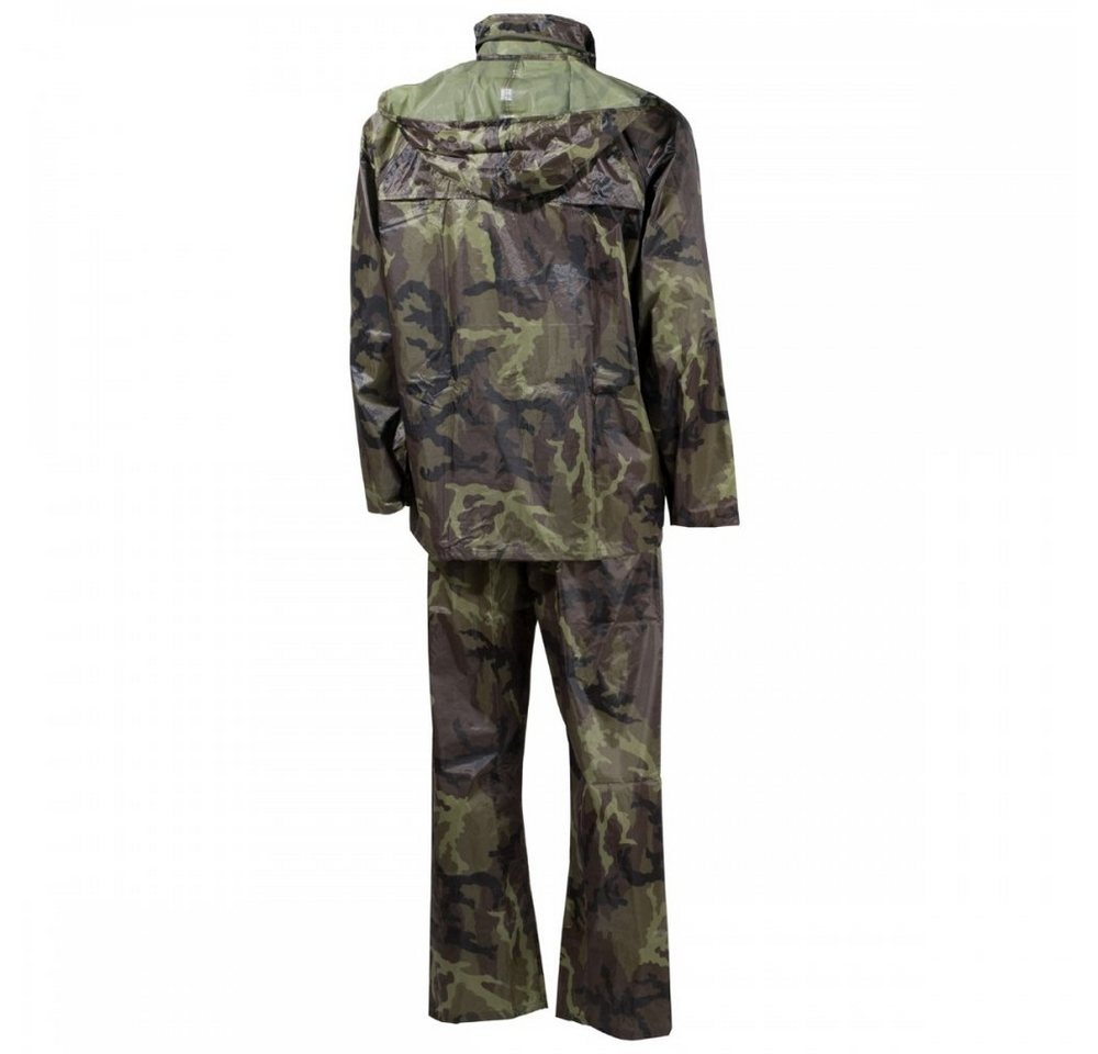 MFH Regenmantel Regenanzug, Polyester, M 95 CZ tarn - XXXL mit Kapuze Bild 2