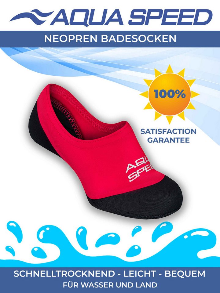 Aqua Speed Taucher-Socken Damen 36/37 – Dünnes Neopren für Wassersport Wasserschuh (Perfekter Schutz beim Tauchen – ergonomisch & flexibel, Neopren Wassersocken Schwimmaccessoires) Rutschfest & schnelltrocknend – Perfekt für Meer & Pool Bild 4