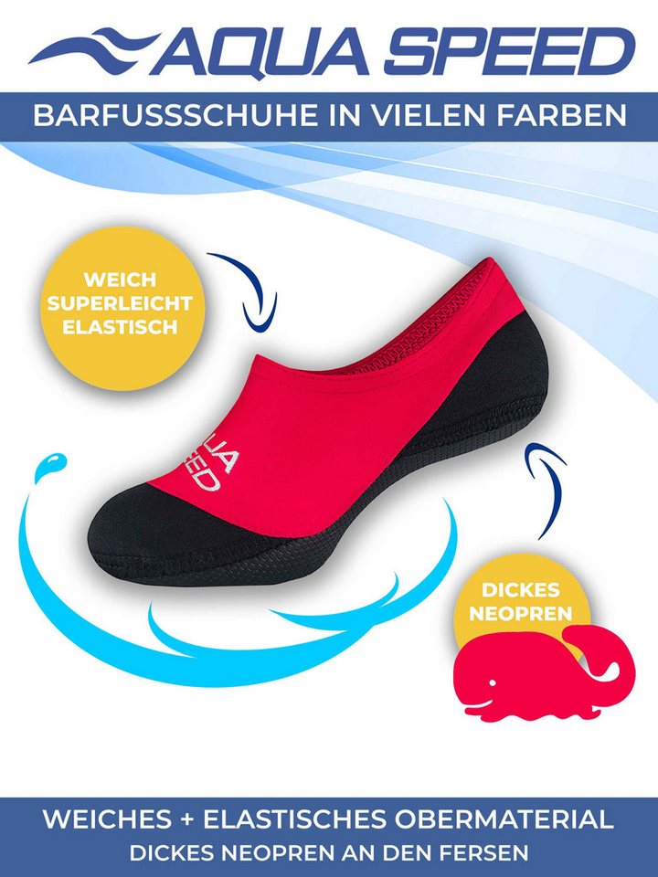 Aqua Speed Taucher-Socken Damen 36/37 – Dünnes Neopren für Wassersport Wasserschuh (Perfekter Schutz beim Tauchen – ergonomisch & flexibel, Neopren Wassersocken Schwimmaccessoires) Rutschfest & schnelltrocknend – Perfekt für Meer & Pool Bild 5